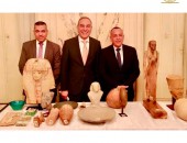 The artifacts seized in France to return to Egypt within the next few daysالقطع الأثرية التي تم ضبطها بفرنسا ستعود إلى مصر خلال الأيام القليلة القادمة