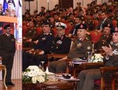 The Commander-in-Chief of the Armed Forces, Minister of Defense and Military Production, witnesses the Main Research Discussion of the Department of Morale Affairs of the Armed Forces …