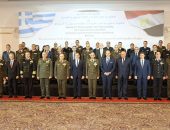 General Mohamed Zaki, Commander-in-Chief of the Armed Forces, Minister of Defense and Military Production signs a memorandum of understanding with his Greek counterpart in the search and rescue field …