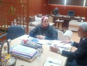 Meeting between Sheikh Al-Azhar consultant for international students’ Affairs and the Dean of the Palestinian Al-Azhar Institutes