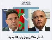 وزير الخارجية يجري اتصالاً هاتفياً مع وزير خارجية المغرب