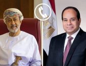 الرئيس السيسي يُجري اتصالًا هاتفيًا بسلطان عُمان للتهنئة بشهر رمضان