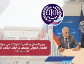 وزارة العمل ..”إنفوجراف” يوضح تفاصيل لقاء الوزير حسن شحاتة مع المدير العام لمنظمة العمل الدولية ..